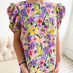 Kerrie Floral Top